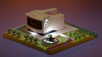 Avengers Hq lowpoly