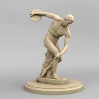 Discobolus of Myron 3D Model