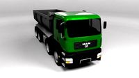 MAN TGA KIPPER LOWPOLY