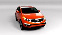 KIA SPORTAGE LOWPOLY