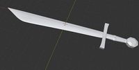 Medieval Style Falchion