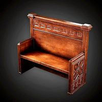 MVL - Wooden Bench - PBR Game Ready