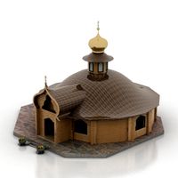Chapel 3D Model