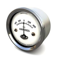 Vintage DC ammeter 18