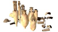 Amphora - Damaged Sand Terracotta