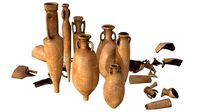 Amphora - Damaged Old Terracotta