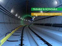 Railway and Subway Tunnel Rigged