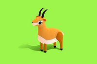 Gib the Gazelle - Quirky Series