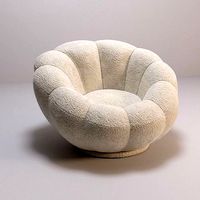 Sherpa Swivel Tulip Chair