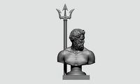 Poseidon Neptune bust