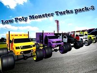 Low Poly Monster Turks pack-3
