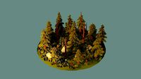 Seasonal Foliage and Rock Pack