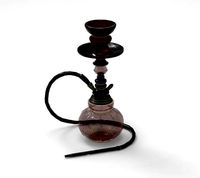 Low Poly Turkish Hookah