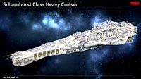 Spaceship Scharnhorst Heavy Cruiser