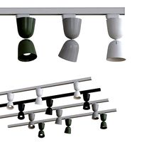 Zero Convex 3-phase ceiling lamp