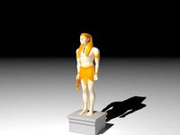 Pharaonic Man Statue