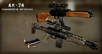 AK-74 458 SOCOM - Two variants