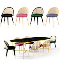 Dining Set 1- by Chair Rattan