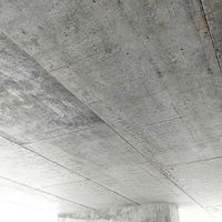 Concrete ceiling