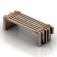 Bench 3D Model