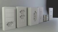 6 wall outlets