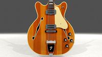 Guitar - Fender Wildwood Coronado - Orange Wood Stripes