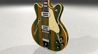 Guitar - Fender Wildwood Coronado - Wood Stripes Finish