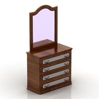 Dressing table 3D Model
