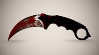 Honshu Bloody Karambit Game Ready PBR