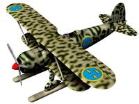 Fiat CR42 Falco Swedish Air Force