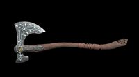 Leviathan Axe-Textured- Game Ready Model