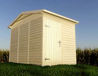 Low-Poly Garden Shed