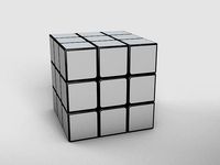 Simple geometric cube