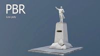 Lenin monument PBR