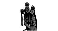 lord krishna 3d model