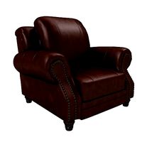 Harvard Leather Wing Recliner