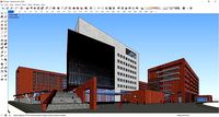 Sketchup 257 - Library building