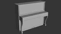 Soviet piano lowpoli