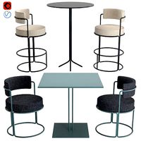 Mikonos High Table Paradiso Table Paradiso Chair and Bar Stool