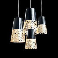 lamp decorated with it geometric decoration