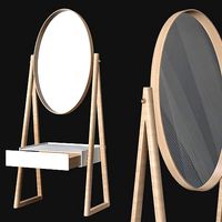 Iona Cheval Mirror 3d model