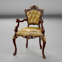 Armchair BOLLY  Diningroom Collection render ready vray