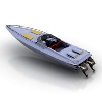 Boat 3D Model