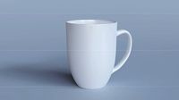 Porcelain mug