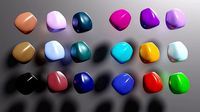 Smooth Crystal Stones