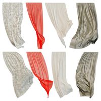 Curtains in the wind