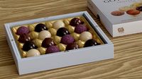 Filled chocolate candies high class