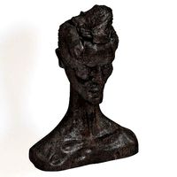 Global Views Pondering Sculpture - Bronze Verdi