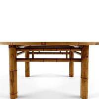 Furniture Bamboo Table Chair