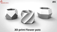 3D print Flower Pots Part-1 Advanced features  Solidworks-4